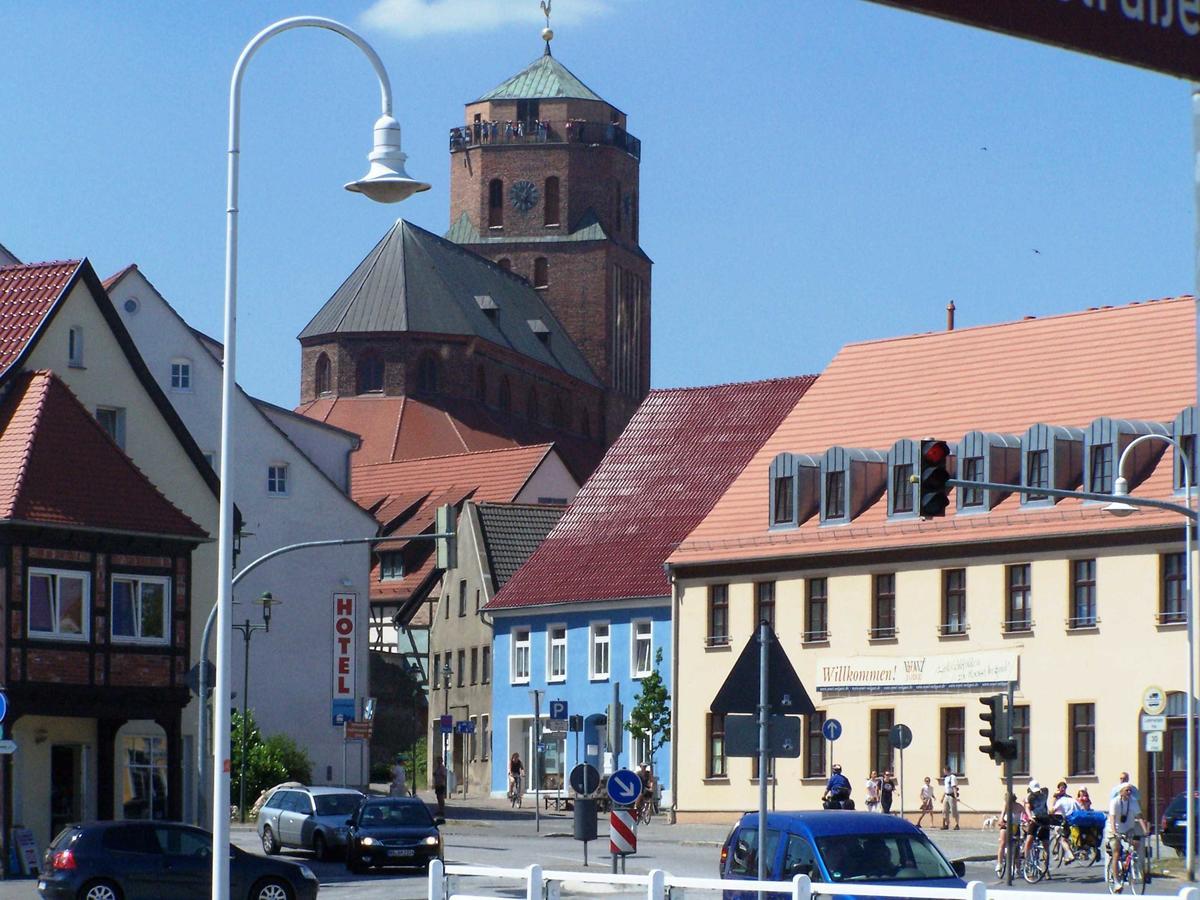 Ferienwohnung Ole Wolgast Exteriör bild